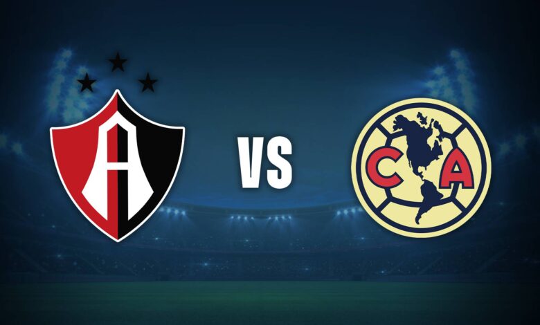Atlas vs América DONDE VER EN VIV⚽️ - Liga MX 2025