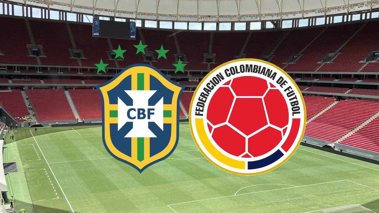 Brasil vs Colombia DONDE VER EN VIV⚽️ - Eliminatorias 2025