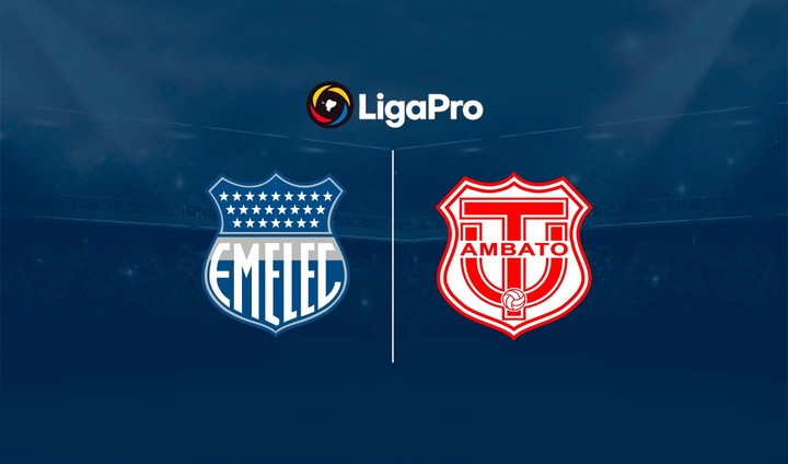 Emelec vs Técnico U. DONDE VER EN VIV⚽️ - Liga Pro 2025