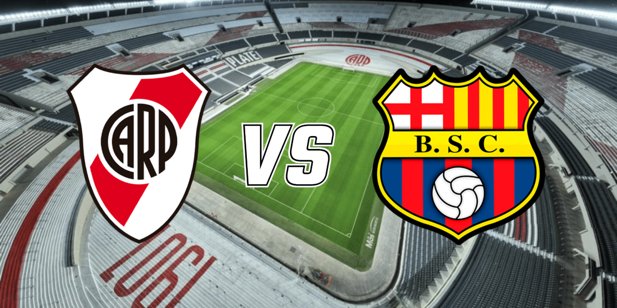 River Plate vs Barcelona SC DONDE VER EN VIV⚽️ - Copa Libertadores 2025