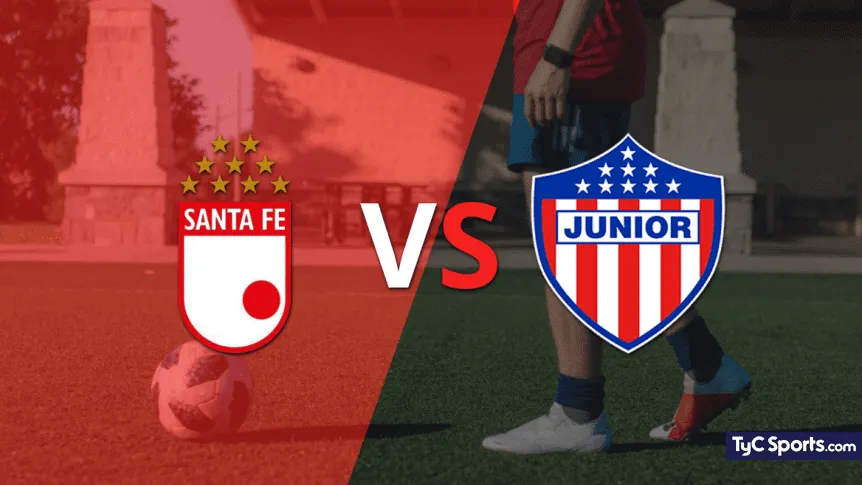Santa Fe vs Junior DONDE VER EN VIV⚽️ - Liga Betplay Dimayor 2025