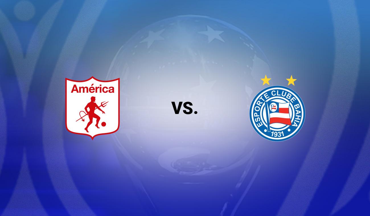 América vs Bahía DONDE VER EN VIV⚽️ - Copa Sudamericana 2025