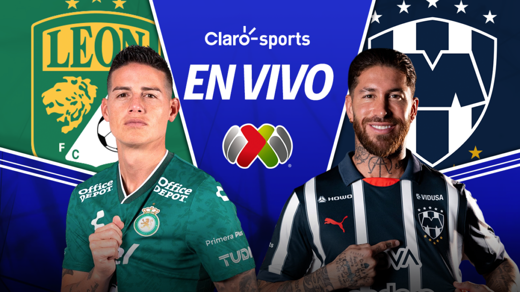 León vs Monterrey DONDE VER EN VIV⚽️ - Liga MX 2025