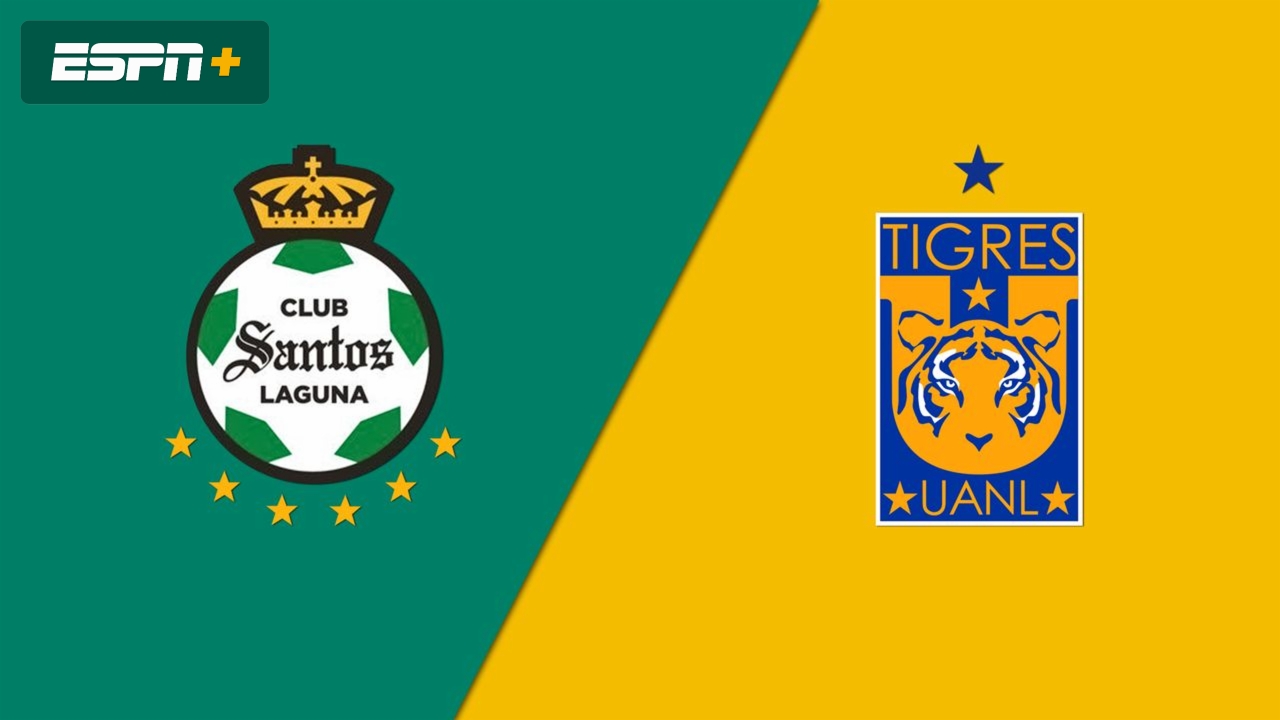 Santos Laguna vs Tigres DONDE VER EN VIV⚽️ - Liga MX 2025