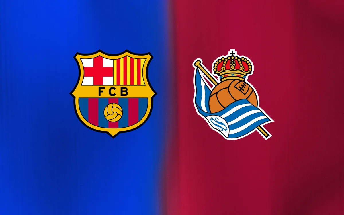 Real Sociedad vs Barcelona DONDE VER EN VIV⚽️ - LaLiga EA Sports 2025