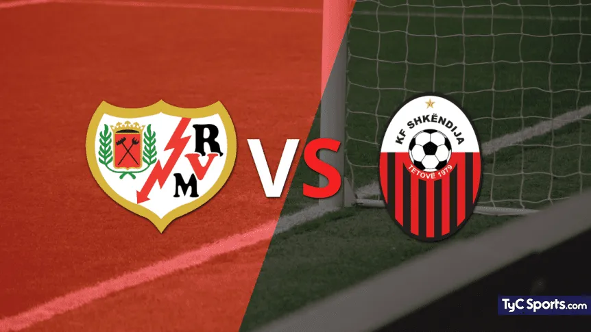 Rayo Vallecano vs Shekendija DONDE VER EN VIV⚽️ - Conference League 2025