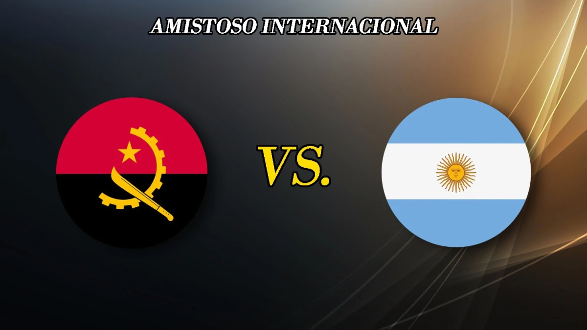 Angola vs Argentina DONDE VER EN VIV⚽️ ONLINE - Amistoso Internacional 2025
