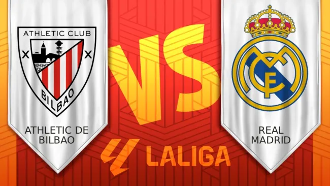 Athletic Club vs Real Madrid DONDE VER EN VIV⚽️ ONLINE - LaLiga EA Sports 2025