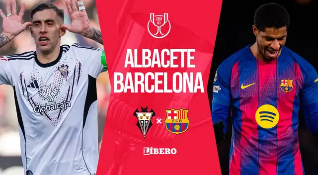 Albacete vs Barcelona DONDE VER EN VIV⚽️ ONLINE - Copa del Rey 2026