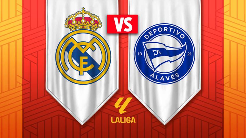 Real Madrid vs Alavés DONDE VER EN VIV⚽️ ONLINE - LaLiga EA Sports 2025