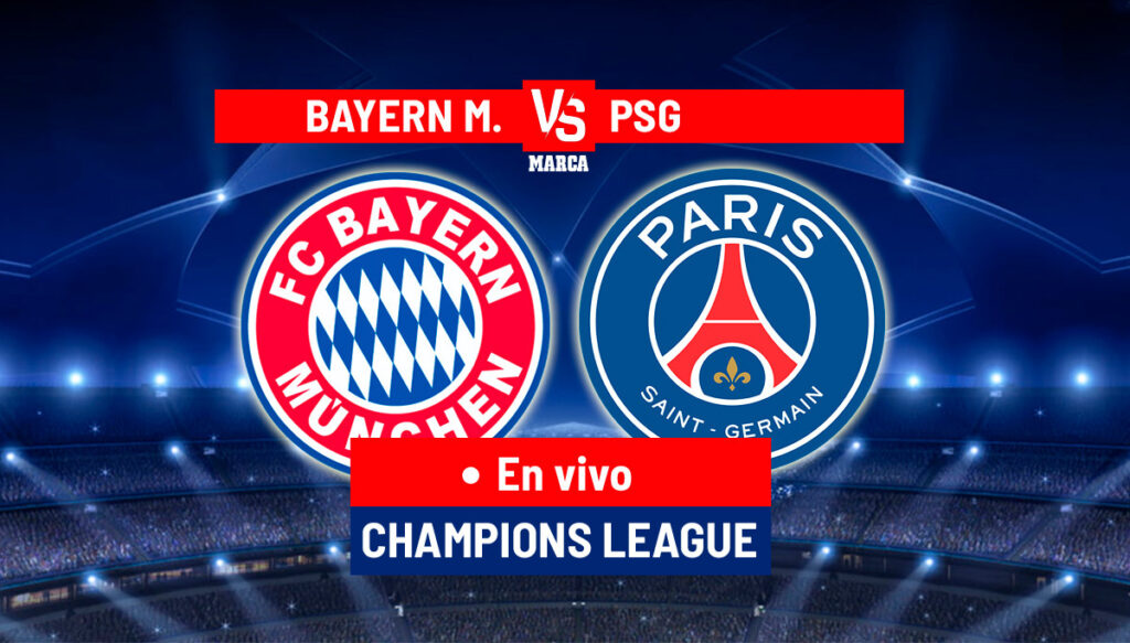 Bayern Múnich vs PSG DONDE VER EN VIV⚽️ ONLINE - Champions League 2026 ...