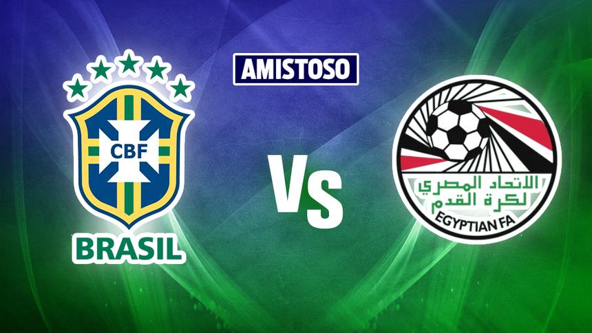 Brasil vs Egipto DONDE VER EN VIV⚽️ ONLINE - Amistoso Internacional 2026