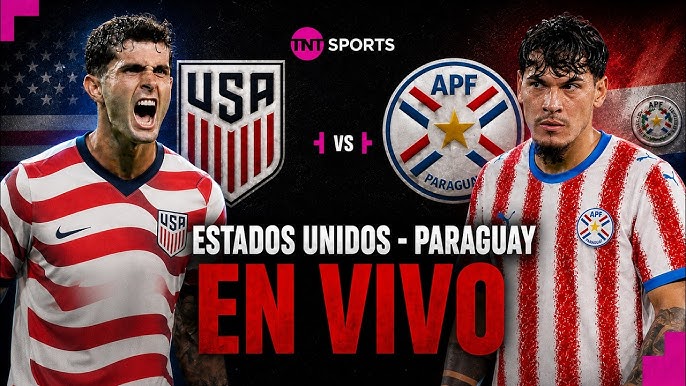 Estados Unidos vs Paraguay DONDE VER EN VIV⚽️ ONLINE - Mundial 2026